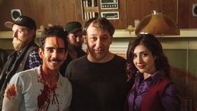 Sam Rimi durante el rodaje de Ash vs. Evil Dead (2015) Sam Rimi durante el rodaje de Ash vs. Evil Dead (2015)