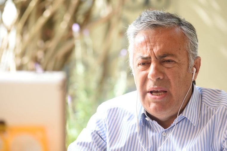 El presidente de la UCR, Alfredo Cornejo.