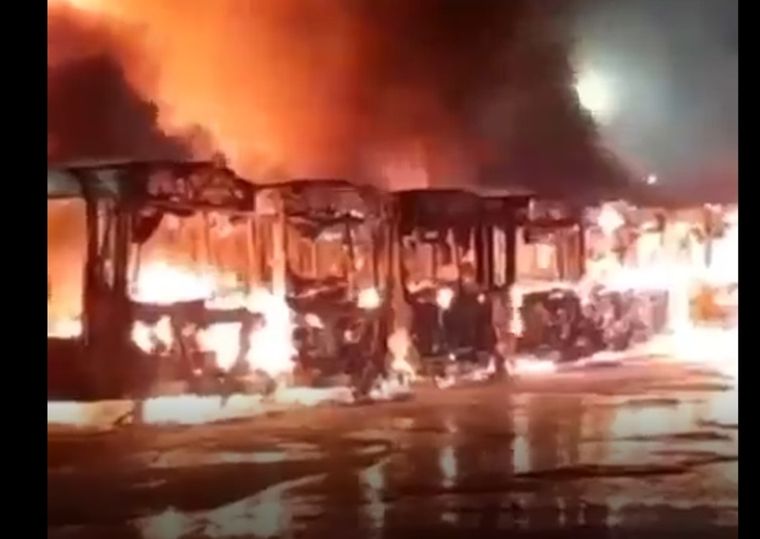 Las llamas causaron importantes pérdidas