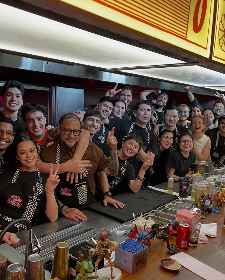 El equipo de Niño Gordo, el restaurante ubicado en Palermo. El equipo de Niño Gordo, el restaurante ubicado en Palermo.