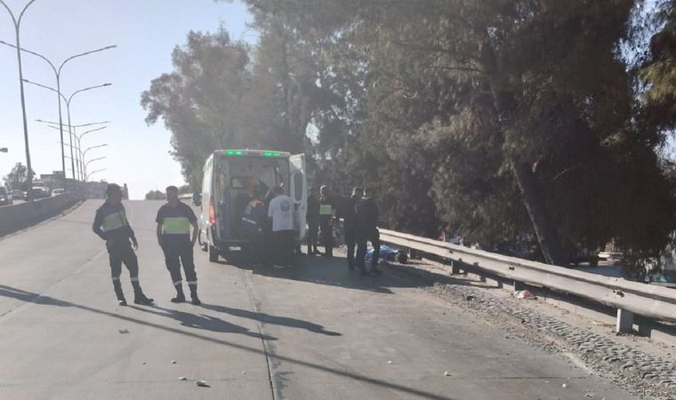 El hecho ocurrió esta tarde en la Costanera Foto: Ministerio de Seguridad