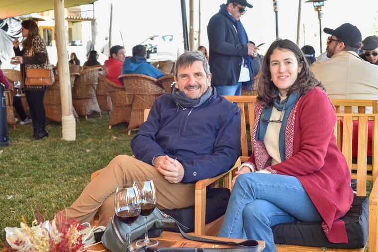 Guillermo Pensado e Inés Fostel. Guillermo Pensado e Inés Fostel.