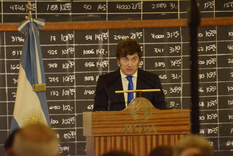 Javier Milei apuntó contra la vicepresidenta. Javier Milei apuntó contra la vicepresidenta.