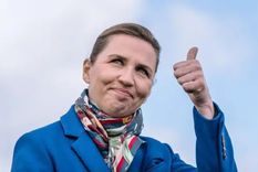 La primera ministra danesa, Mette Frederiksen.