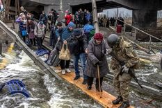 La población ucraniana soporta la guerra desde hace más de tres años. Foto: Efe.