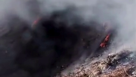 un camion desbarranco mientras intentaban apagar un incendio en el oeste de godoy cruz un camion desbarranco mientras intentaban apagar un incendio en el oeste de godoy cruz