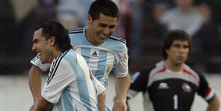 La postura de Riquelme sobre el partido despedida de Carlos Tevez. Foto: Archivo