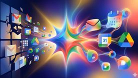 Google rediseña los íconos de Gmail, Drive, Meet y Calendar para diferenciarlos mejor.