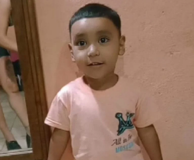 El pequeño Isaac León. Foto: gentileza Ruth Morán