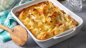 Explosión de gratinado: receta de coliflor gratinada fácil y deliciosa. Explosión de gratinado: receta de coliflor gratinada fácil y deliciosa.