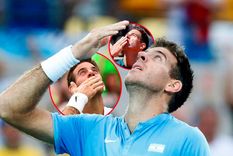 Desde chico, Del Potro siempre festejó sus victorias con un beso al cielo para su hermana Guadalupe, fallecida cuando él tenía 2 años. Desde chico, Del Potro siempre festejó sus victorias con un beso al cielo para su hermana Guadalupe, fallecida cuando él tenía 2 años.