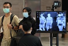Los controles para la detección de covid-19 en Singapur comienzan desde el Aeropuerto Internacional Changi.