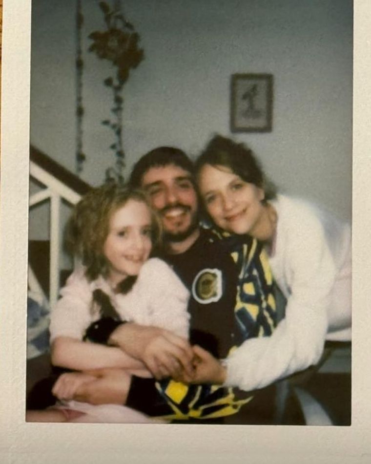 Camila Fortunato, Franco Marcucchi y su hija, Malena. Camila Fortunato, Franco Marcucchi y su hija, Malena.