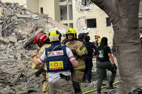 Nuevos ataques de Irán contra Israel. Nuevos ataques de Irán contra Israel.