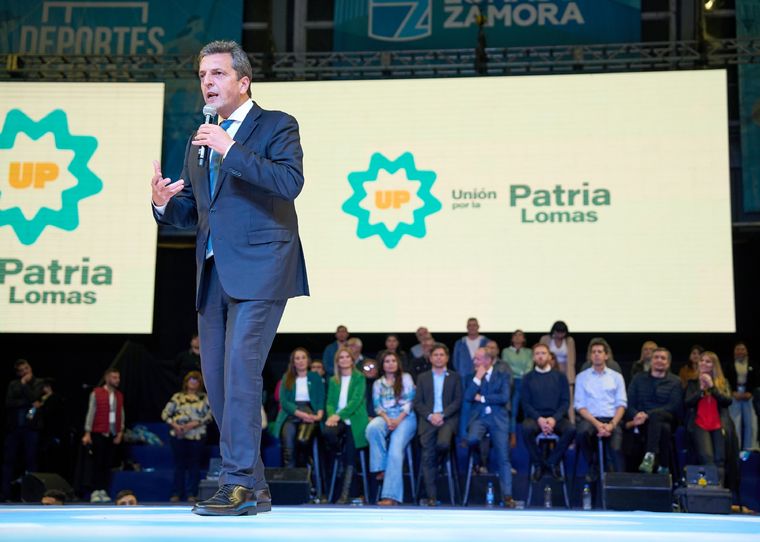 Sergio Massa no confía en La Cámpora Foto: Telam