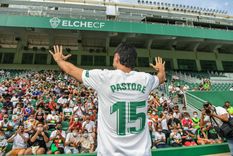 Pastore se despidió del Elche. Foto: Elche Pastore se despidió del Elche. Foto: Elche