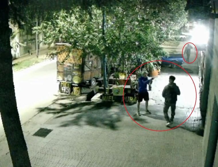 Las imágenes del intento de robo