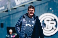 Alfredo Berti, el hacedor del título de Independiente Rivadavia.&nbsp;