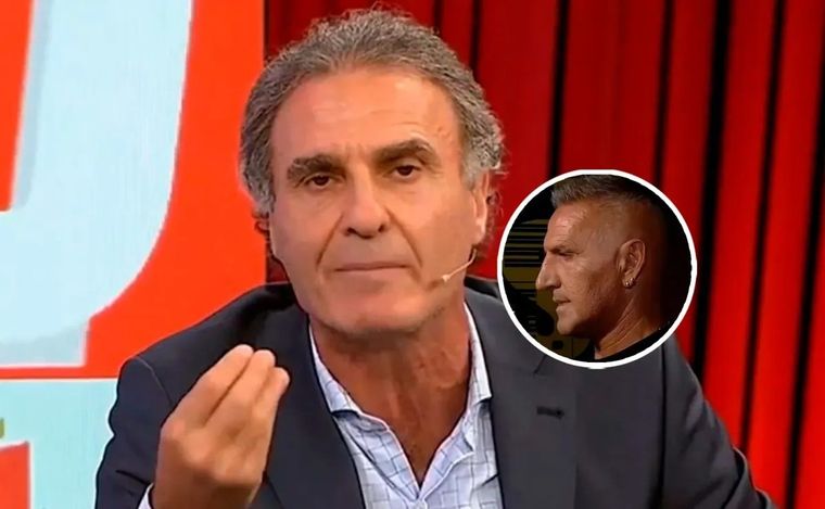 Ruggeri apuntó contra Cascini tras sus declaraciones del Racing-Boca Foto: Captura ESPN y Fotobaires