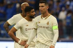 Cristiano reaccionó feo cuando le cantaron por Messi.