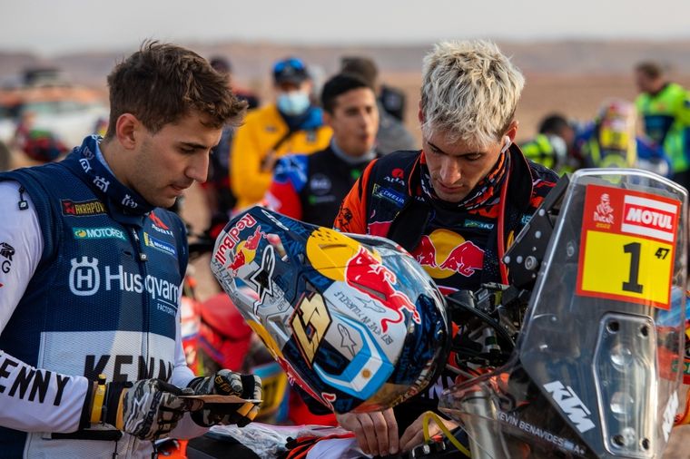 Luciano y Kevin Benavides. Foto: Shakedown Team