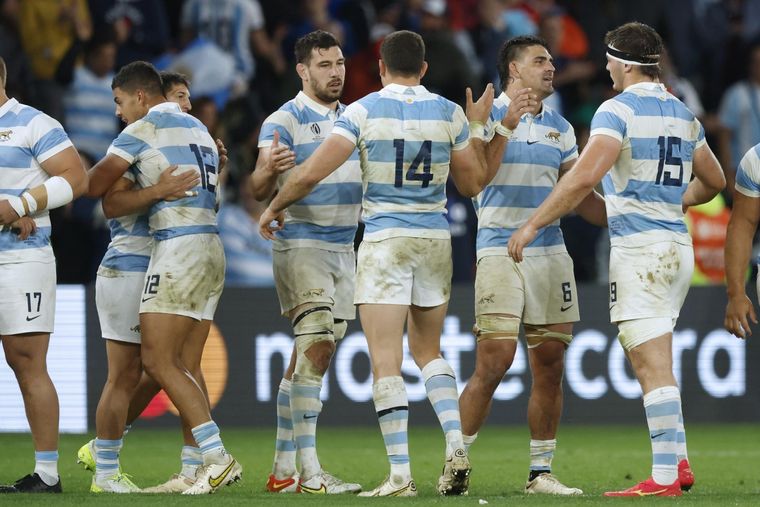 Los Pumas, sin brillar, lograr un triunfo clave. Foto: EFE