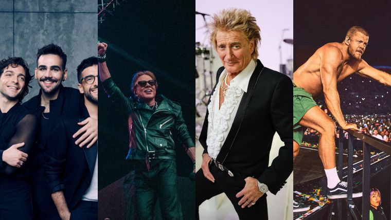 Los prestigiosos artistas que llegarán al país. Créditos: Instagram