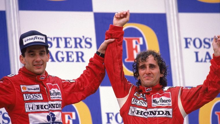 Senna, Prost y una relación pésima que tuvo su pico en Suzuka. Foto: F1