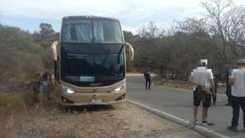 La turista de 23 años circulaba en una bicicleta por el Camino de las Cien Curvas en Villa Carlos Paz cuando fue atropellada por el micro Foto: Policia de Córdoba