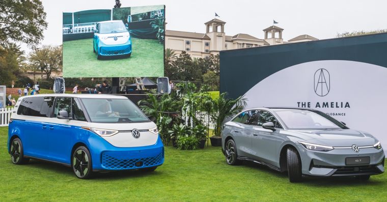 Volkswagen presentó su gama de vehículos eléctricos Foto: Volkswagen