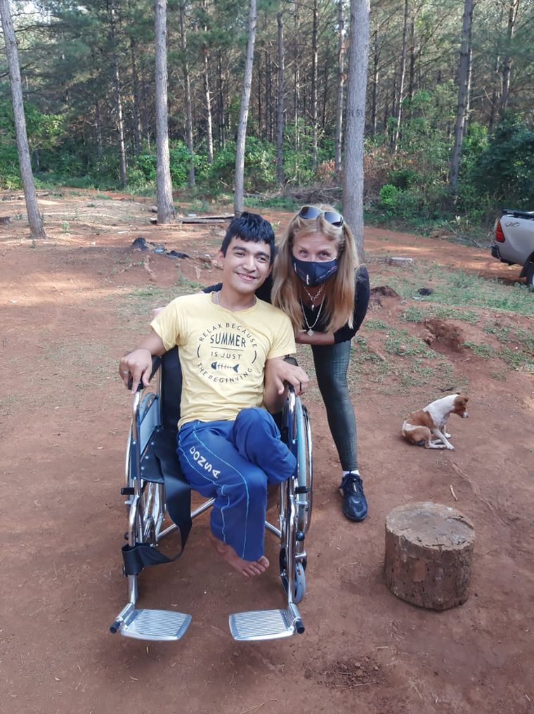 Devolvemos esperanzas gracias a quienes ponen su cuota de confianza y despertamos esta hermosa sonrisa de felicidad, dice Analía, feliz de poder ayudar.