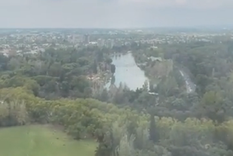 El Parque San Martín, desde el aire. Foto: Captura de video.