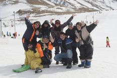 No te pierdas todas las fotos de los amigos que celebraron este domingo en Las Leñas al final de la nota.