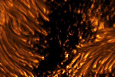 MDZol | Esta imágen muestra las complejas estructuras celulares del Sol.
