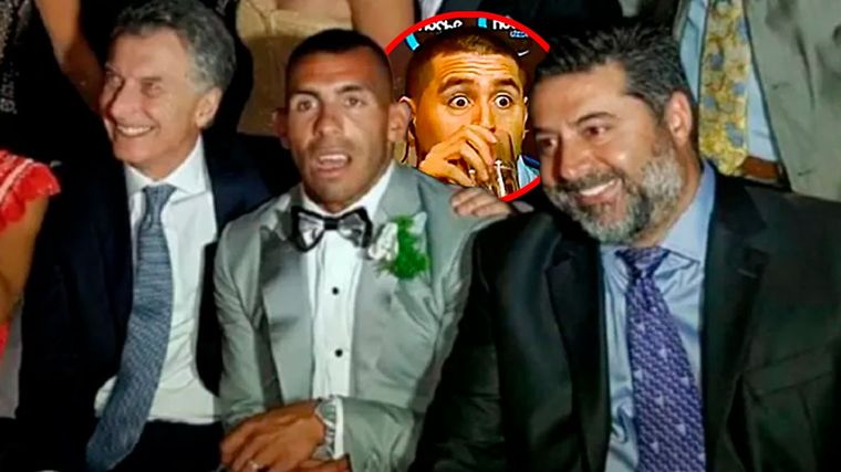 Macri, Tevez y Angelici se preparan para derrotar a Riquelme en las elecciones de Boca.