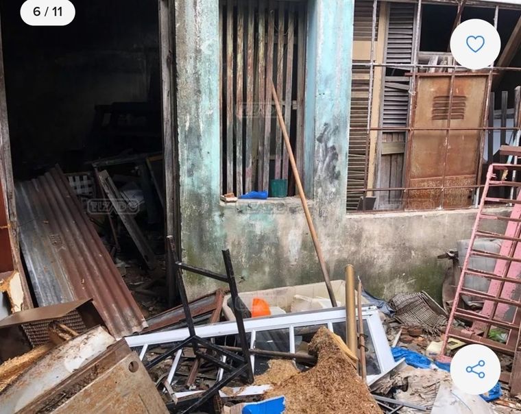 Algunas de las imágenes de la vivienda en oferta Foto: Captura de pantalla