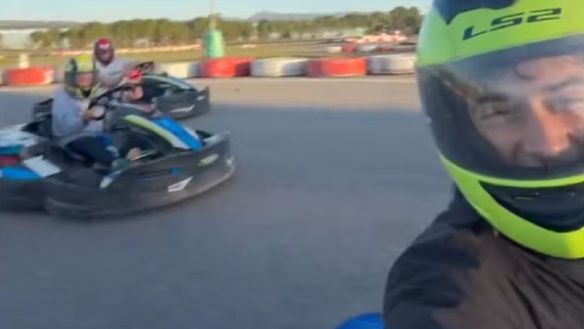 La divertida actividad de Franco Colapinto en Barcelona junto a un referente del deporte argentino