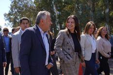 Alfredo Cornejo y Sandra Pettovello. Alfredo Cornejo y Sandra Pettovello.