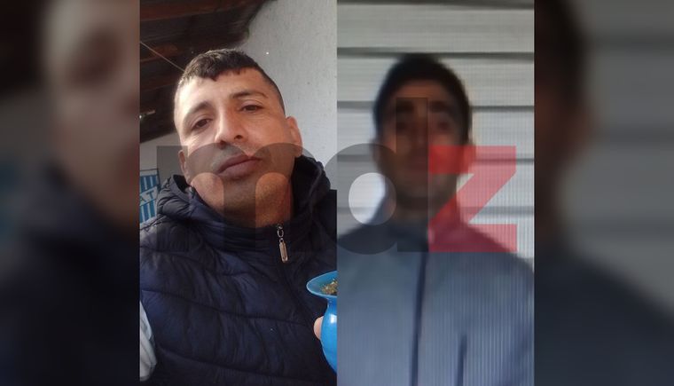 Jesús Chomiuk Arancibia y Pablo Morales Rondino, los dos presos que intentaron fugarse este martes mientras eran trasladados al Hospital Central.&nbsp;