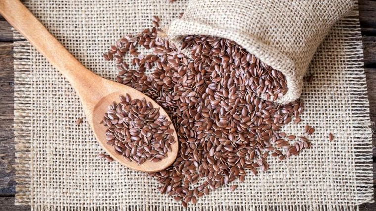 Las semillas de lino son fuente de energía. Foto: Archivo