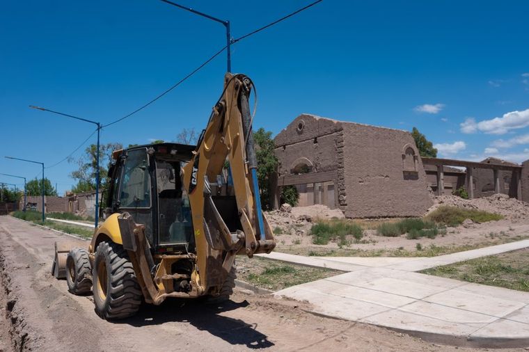 La apertura de calles en los terrenos de la ex Bodega Campana está casi finalizada. La apertura de calles en los terrenos de la ex Bodega Campana está casi finalizada.