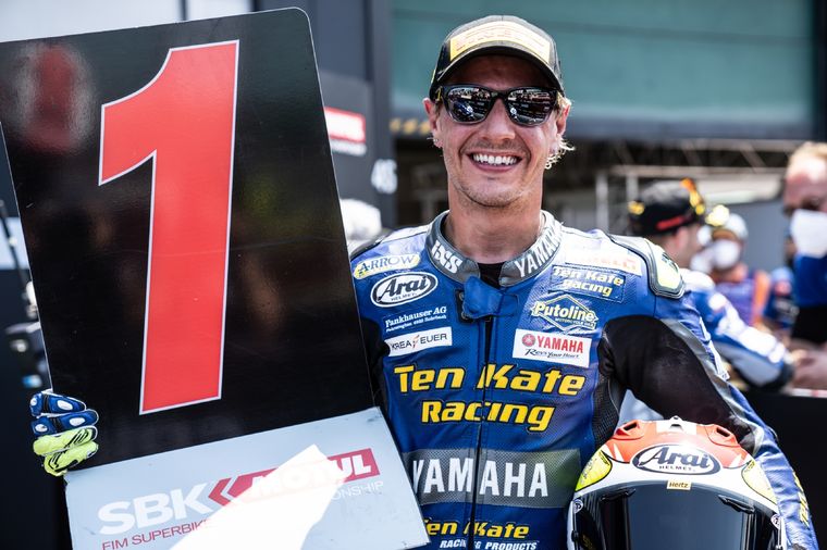 Dominique Aegerter, el flamante campeón. Foto: World SBK