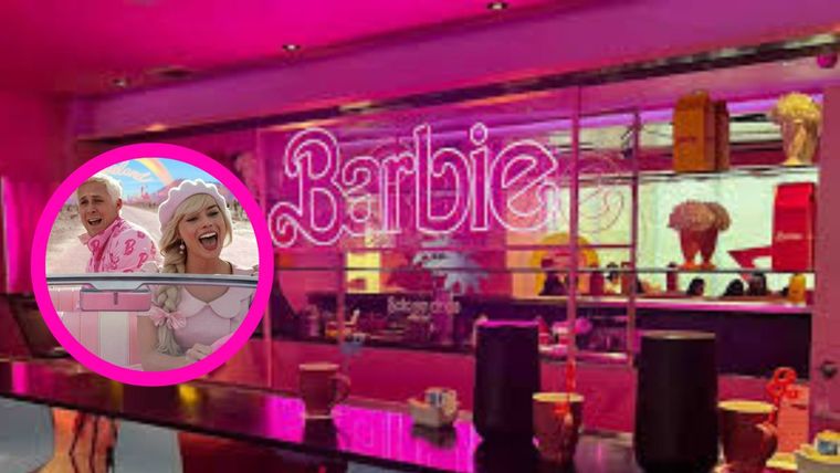 El café temático de Barbie abrió sus puertas el 1 de julio