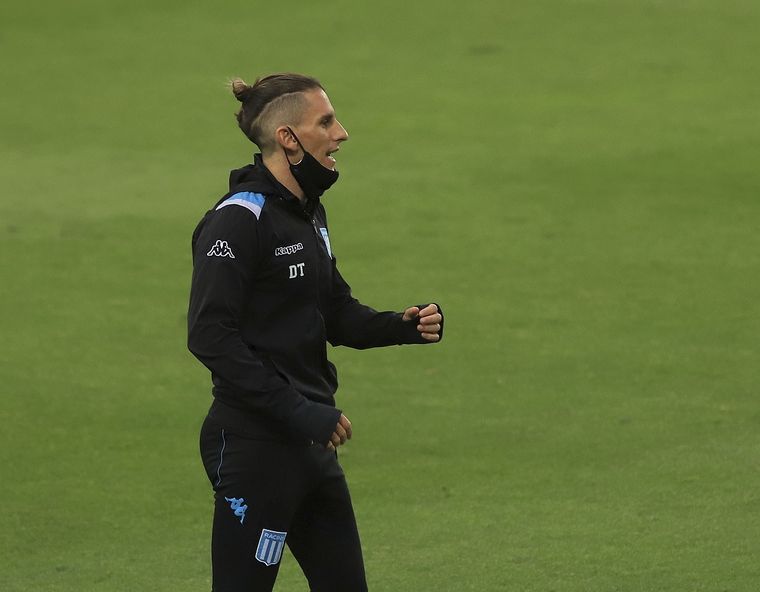 Sebastián Beccacece No salió lo planificado y nos hacemos cargo, asumió Beccacece, técnico de Racing Foto: Télam