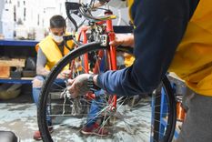 detenidos arreglan bicis Los rodados reparados por los internos fueron donados por el Poder Judicial Foto: Ministerio de Justiica y DDHH de Córdoba