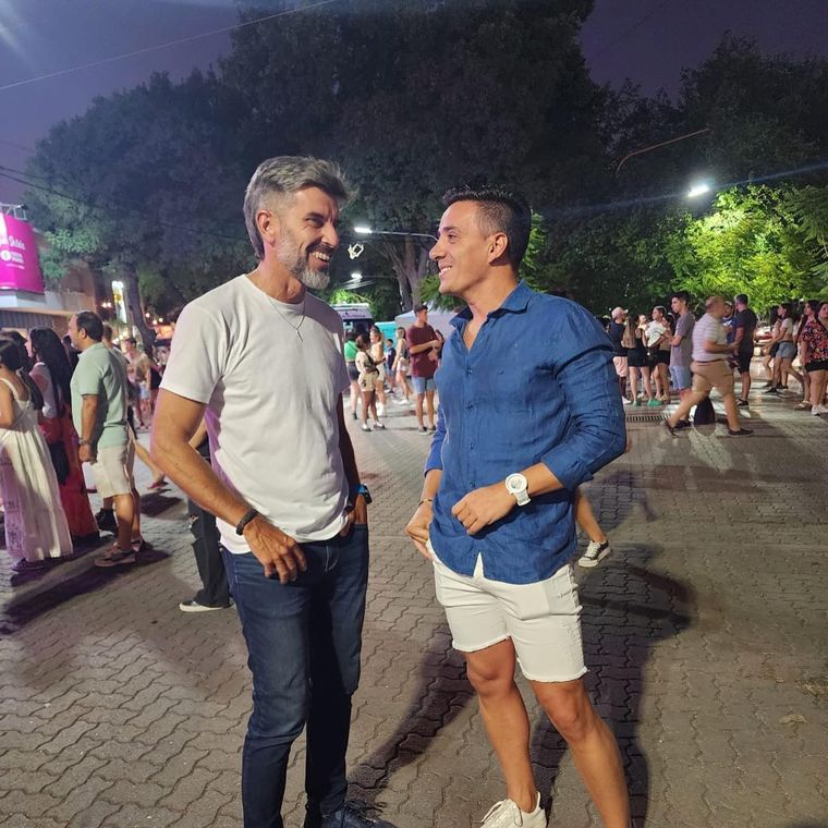 Ulpiano Suarez y Marcos Calvente Foto: Facebook Marcos Calvente
