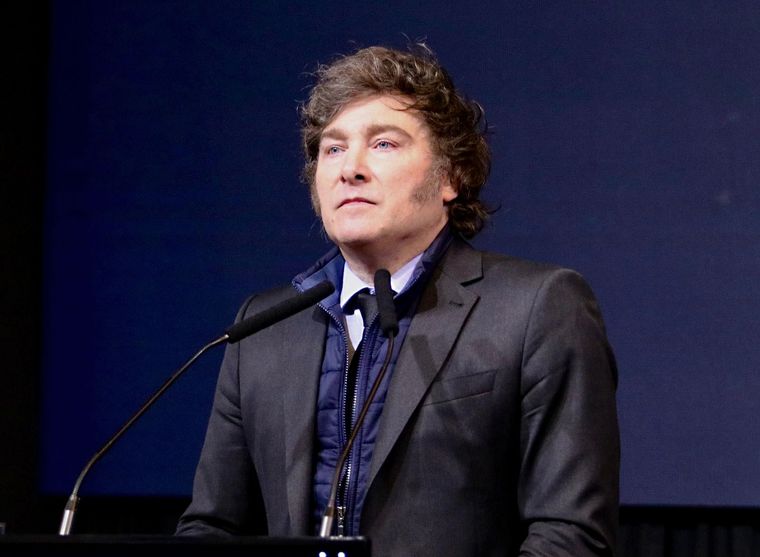 A través de un DNU del presidente Javier Milei, se oficializó el jueves pasado el cambio de nombre del CCK que pasó a llamarse Palacio Libertad, Centro Cultural Domingo Faustino Sarmiento”. Foto: Noticias Argentinas