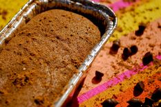 ¡exquisito y facil! budin de chocolate en 30 minutos