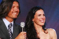 Paula Robles fue uno de los grandes amores de la vida de Marcelo Tinelli El conductor tuvo dos hijos con la bailarina: Francisco y Juana Foto: Captura de TV