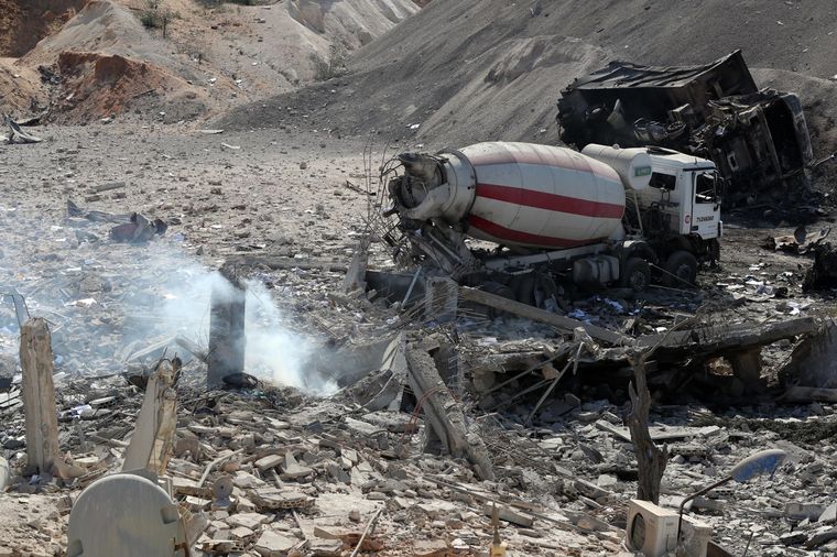 Un bombardeo israelí al sur del Líbano mató a un miembro del Hezbolá. Foto: EFE